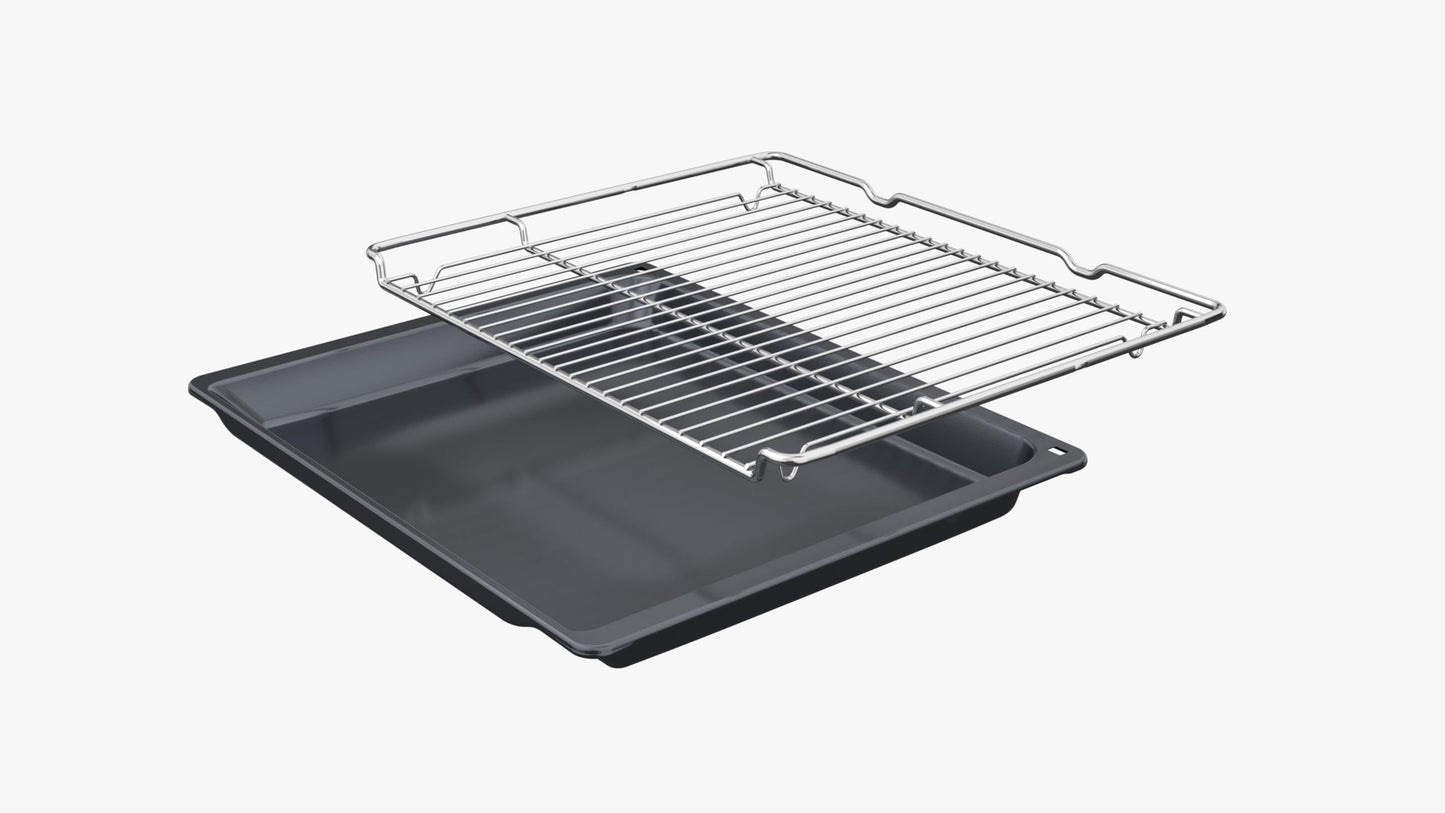 Balay Horno Multifunción 60cm, Aqualisis, Control Confort, Cristal Negro, Modelo 3HB4131X3